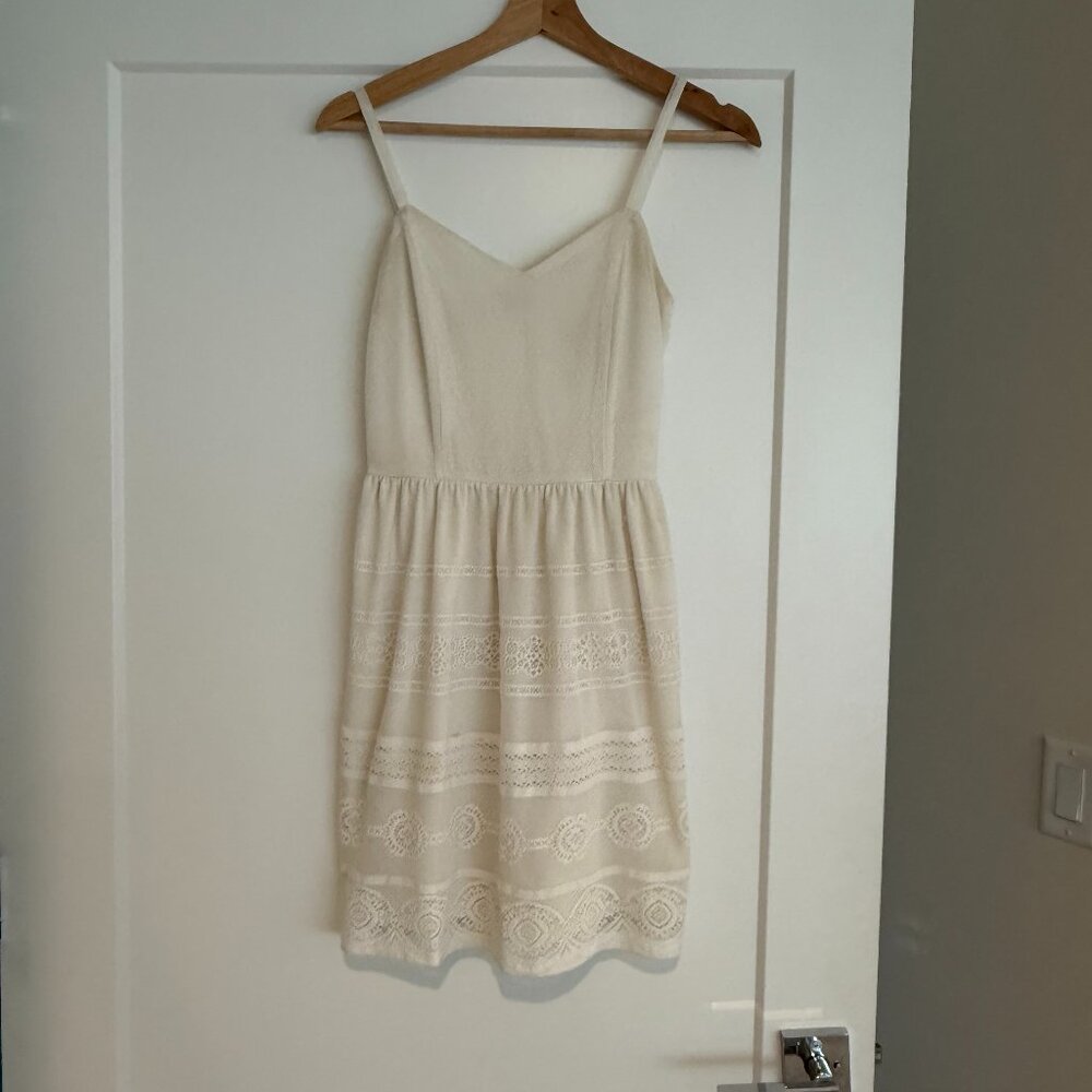 Bebop White Lace Dress